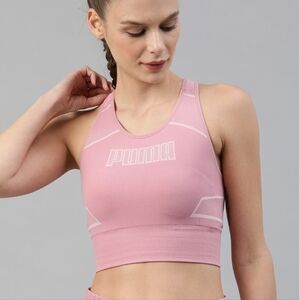 NWT Puma Pastel Pink Evostripe Evoknit Sporty Athletic Sports Bra Size XS